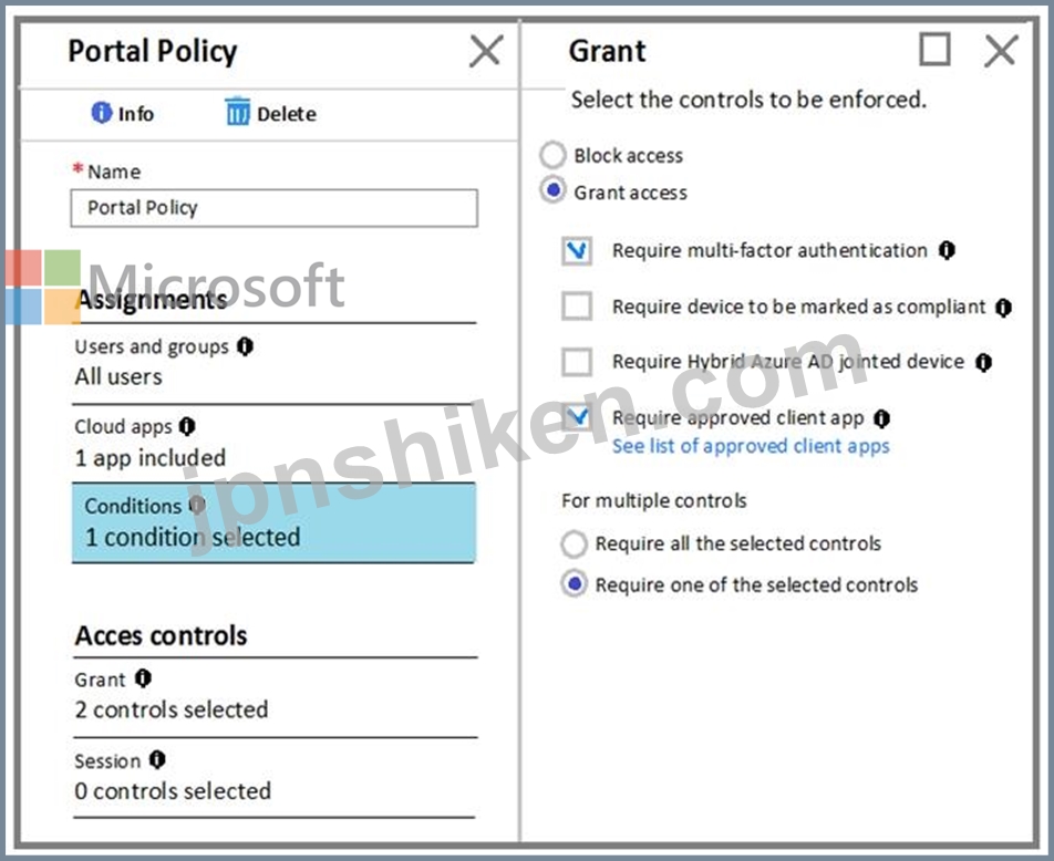 AZ500J関連日本語内容質問81：新しいAzure Active Directory（Azure AD）テナントに関連付けられた新しい