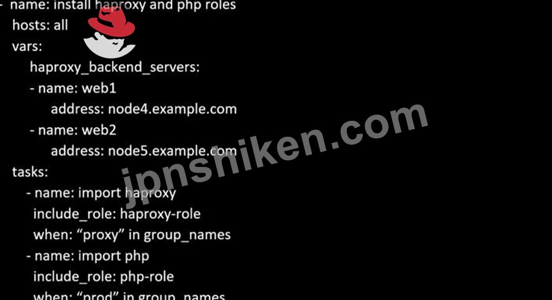EX294受験練習参考書質問4：/home/sandy/ansible/roles に requirements.yml というファイルを作成